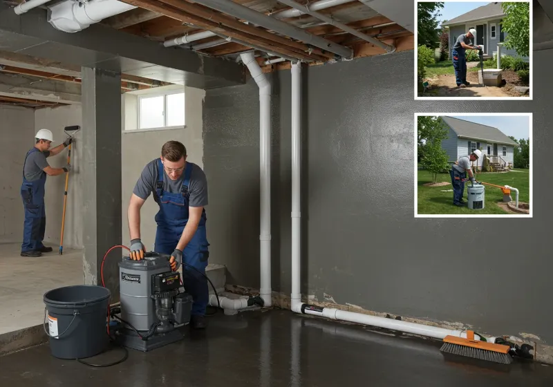 Basement Waterproofing and Flood Prevention process in Monte Rio, CA